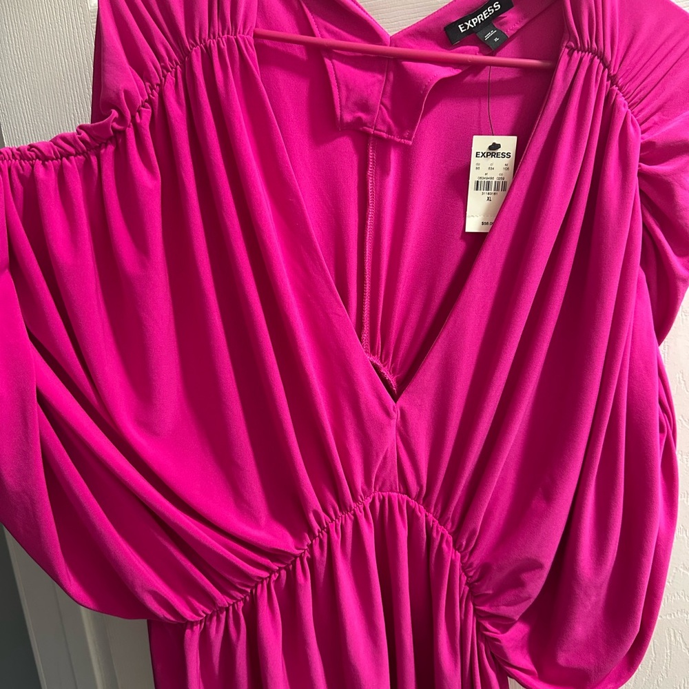 Express Fuchsia Skirt